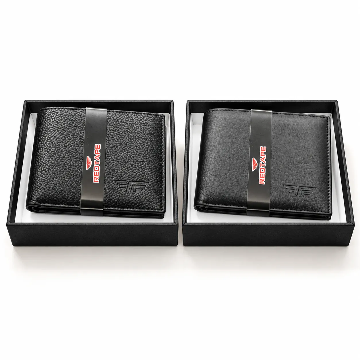 Redtape Premium Pebble Leather Multi-Fold Wallet - view 2